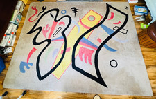 Kandinsky wool rug Absract