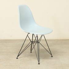 Vitra Eames Powder Blue Plastic Side Chair – VBD002