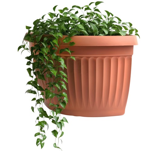 Wall corner flower pot planter - flower,