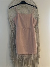 Zara Feather Trim Dress 8