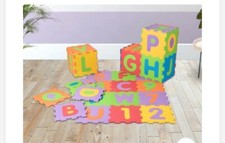 Foam alphabet numbers and letters playmat