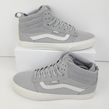 Vans Trainers Mens UK 6.5 EUR 40 Adult Grey Casual Designer Shoes Great Conditio