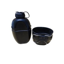 BRITISH ARMY OSPREY 58 PATTERN WATER BOTTLE & CUP NATO ISSUE CAMPING AIRSOFT
