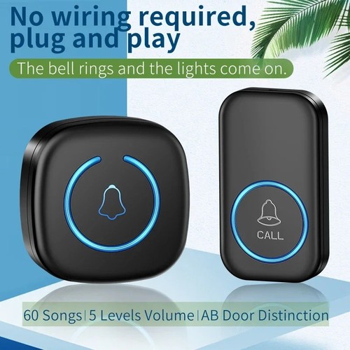 Wireless doorbell 300m smart - wireless,