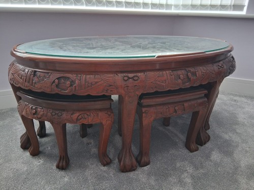 Vintage chinese coffee table - coffee,