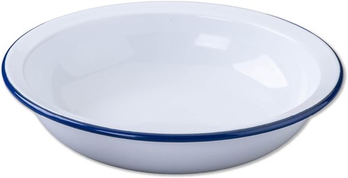 Zenker enamel round pie dish - zenker,