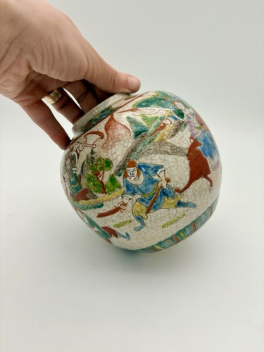 Antique chinese crackle glaze - crackle,