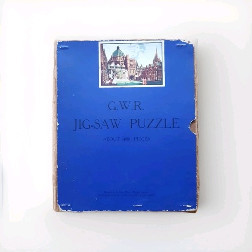 Vintage jig saw puzzle - g.w.r,