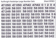 OO Gauge Waterslide Transfers