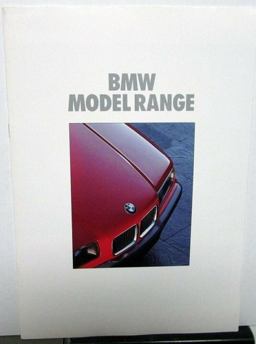 1991 bmw model range - bmw, full