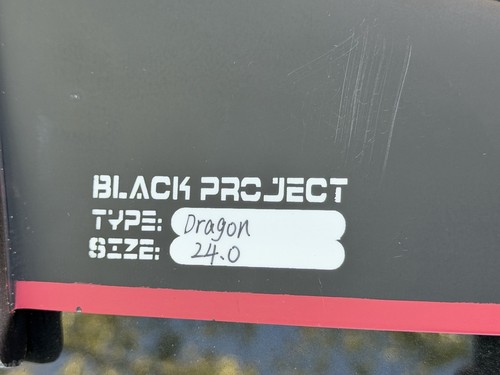 Black project 24cm speed fin - project,
