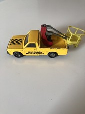Corgi MAZDA B1600 PICKUP 'Motorway Maintenance' Truck cherry picker