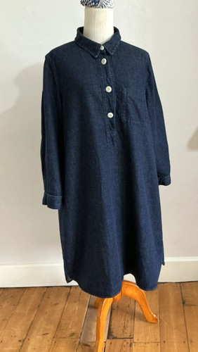 Toast denim shirt - toast, dress