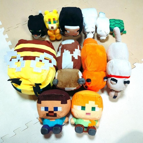 Minecraft plush toy lot - minecraft,