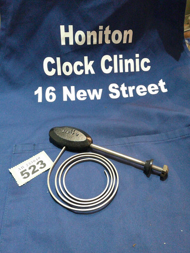 Mantle clock gong - clock,