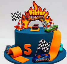 HOT WHEELS  CAKE TOPPER