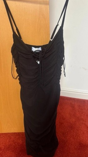 Quiz black ruched lace - quiz,