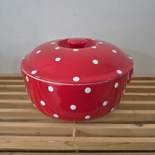 Spode Baking Days Red Polka
