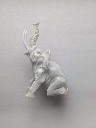 Vintage white porcelain - white,