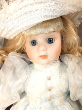 Porcelain Doll (883) 15"(38cm)