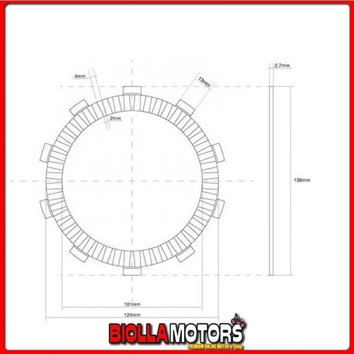 741308 single disc clutch - 741308,