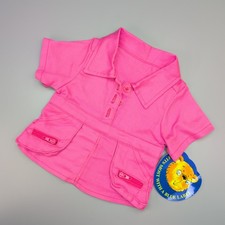 Bear factory pink shirt dress - pink,