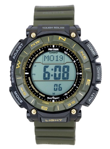 Casio pro trek - solar, resin