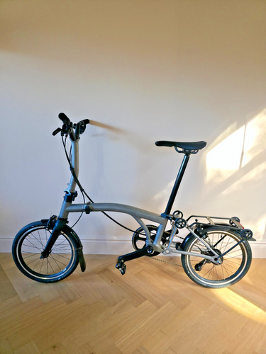 Brompton speed line - speed, t