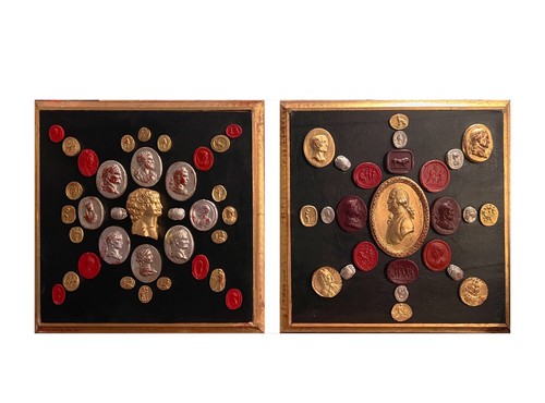 Pair venetian baroque style - of,