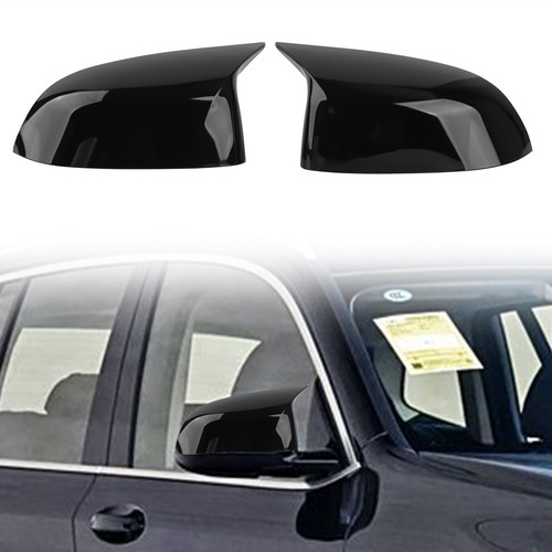 Gloss black mirror cover - black,