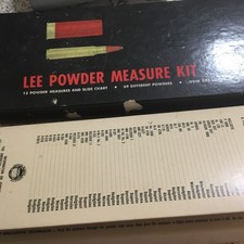 VINTAGE LEE POWDER MEASURING