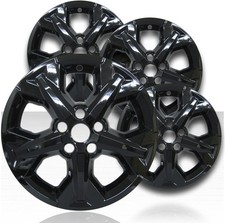 17" Gloss Black Wheel Skins