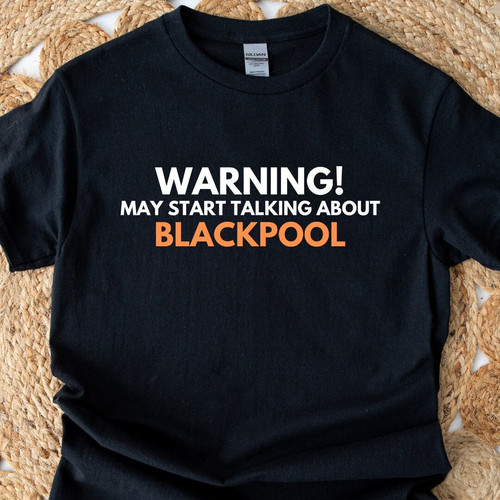Blackpool inspired shirt - blackpool,