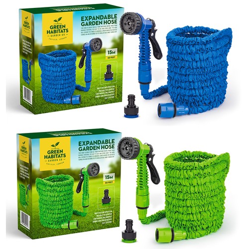 Expanding garden water hose - expanding,