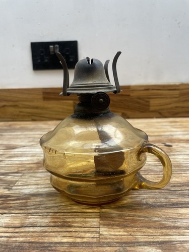 Amber finger lamp oil - ,