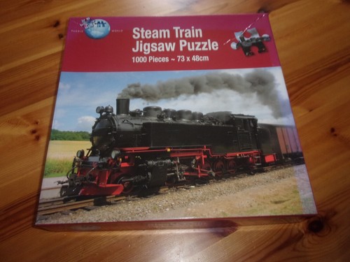 Steam train 1000 - piece, jigsaw-