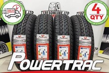 4 X 185 14C POWERTRAC 102/100R 8PR 185/80R14C BRAND NEW  C & B LABELS VAN TYRES 