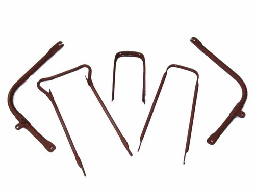 Bsa front rear mudguard stays - bsa,