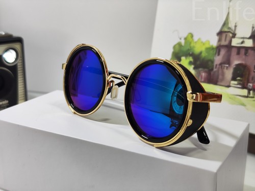 Steampunk sunglasses 50s round - sunglasses,