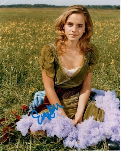 Emma watson signed - emma, autographed