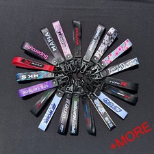 JDM NEW RACING FUN KEYRING KEYCHAIN WRIST STRAP CAR & MOTORBIKE (UK)