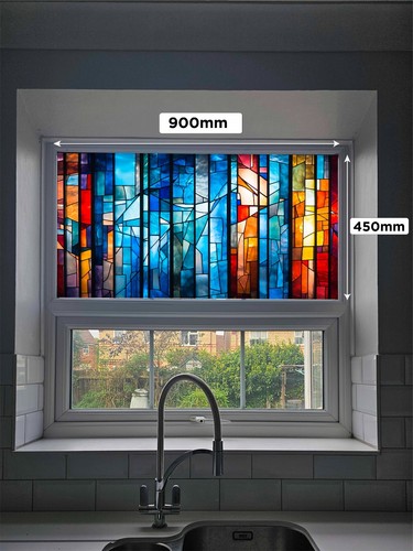 Stained glass window film - stained,