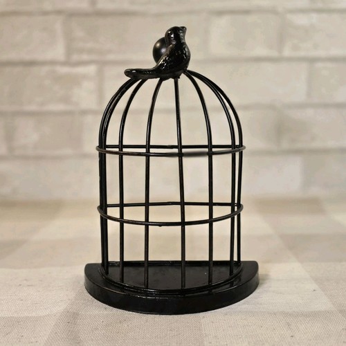Metal half bird - bird, cage