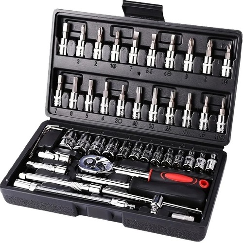 46pcs socket ratchet - 46pcs, 1/4