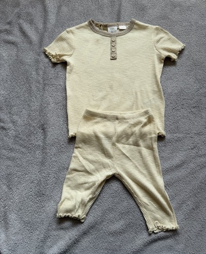 Zara girls cream pyjamas set - girls,