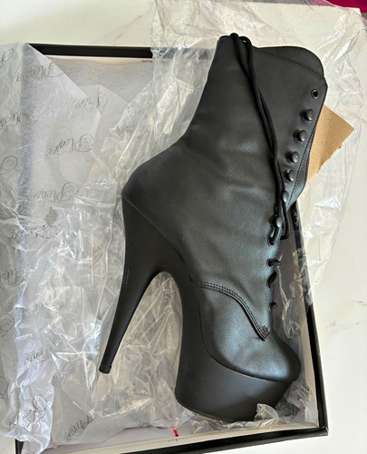 Pleaser women black faux - women’s,