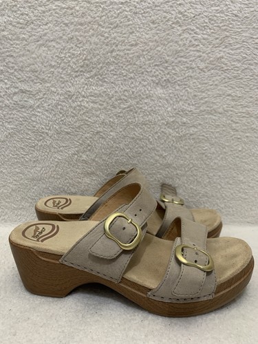 Dansko sophie grey leather - grey,