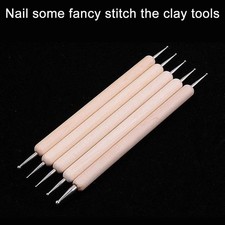 5Pcs/Set Wooden Handle