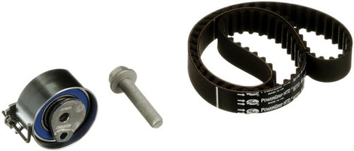 Timing belt and adjustment
