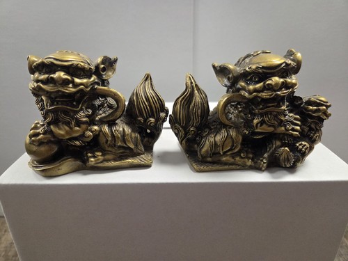 Chinese bronze resin fengshui - bronze,